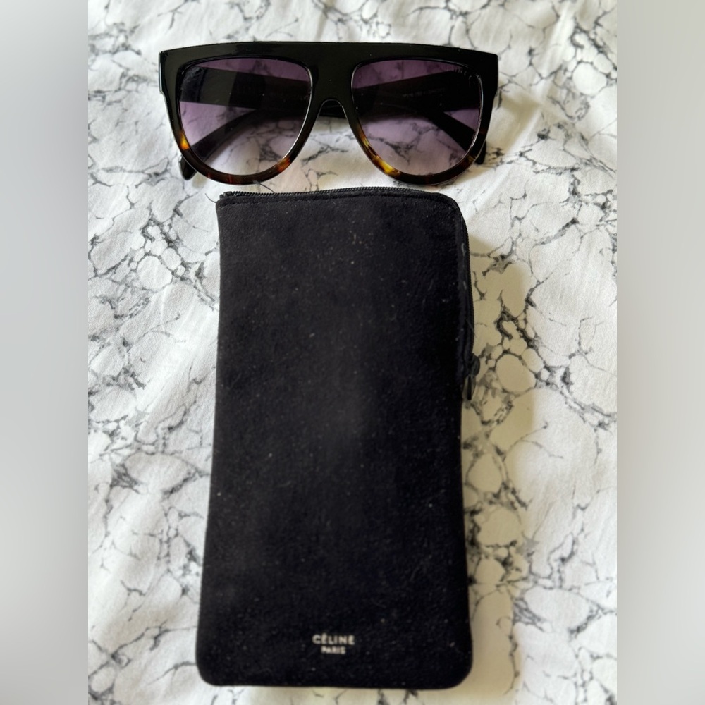 Céline Flat Top Ombré Sunglasses